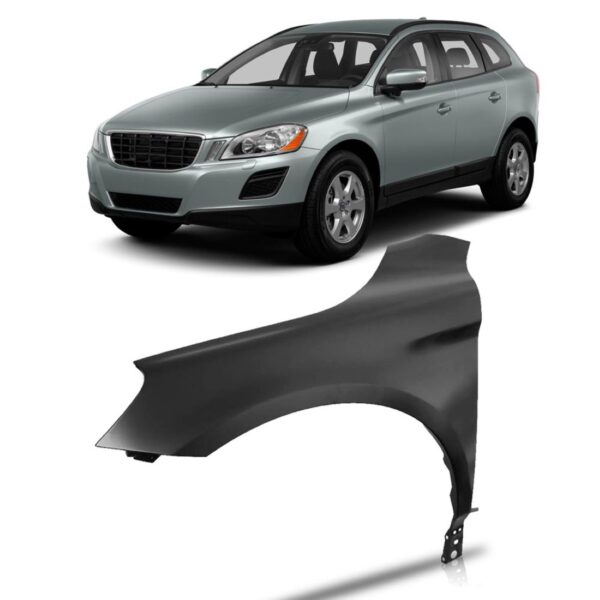 Paralama Volvo Xc60 2009 2010 2011 2012 2013 2014 15 16 2017 Lado Esquerdo