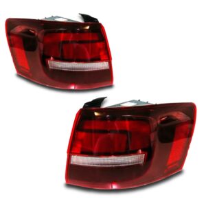 Lanterna Traseira Jetta 2016 A 2017 Canto Fume C/ Led Lado Direito