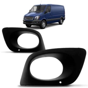 Moldura Milha Auxiliar Sprinter 2017 A 2018 Texturizado. Lado Direito