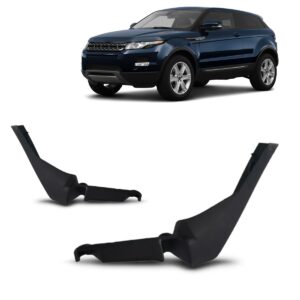 Moldura Milha Auxiliar Evoque Dynamic 2012 2013 2014 Preto Lado Direito