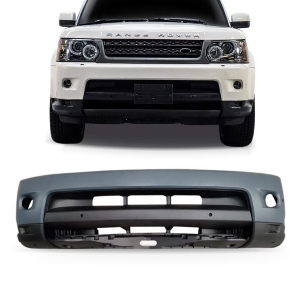 Parachoque Dianteira Range Rover Sport 10 A 2014 C/furo Novo Preto