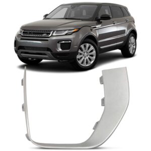 Moldura Milha Auxiliar Evoque Se 2016 2017 2018 Cinza Lado Esquerdo