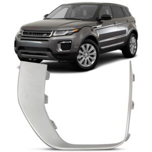 Moldura Milha Auxiliar Evoque Se 2016 2017 2018 Cinza Lado Direito