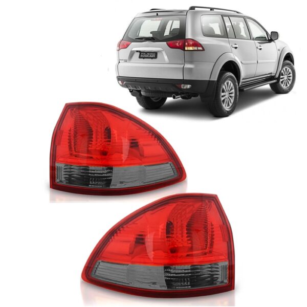 Lanterna Pajero Dakar 2015 2016 2017 2018 Canto Fume. Lado Direito