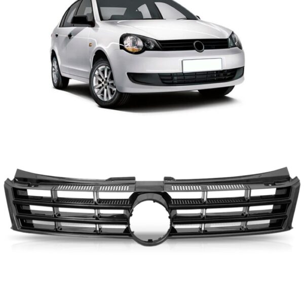Grade Radiador Polo 2012 2013 2014 2015 Brilhante 1a Linha Preto