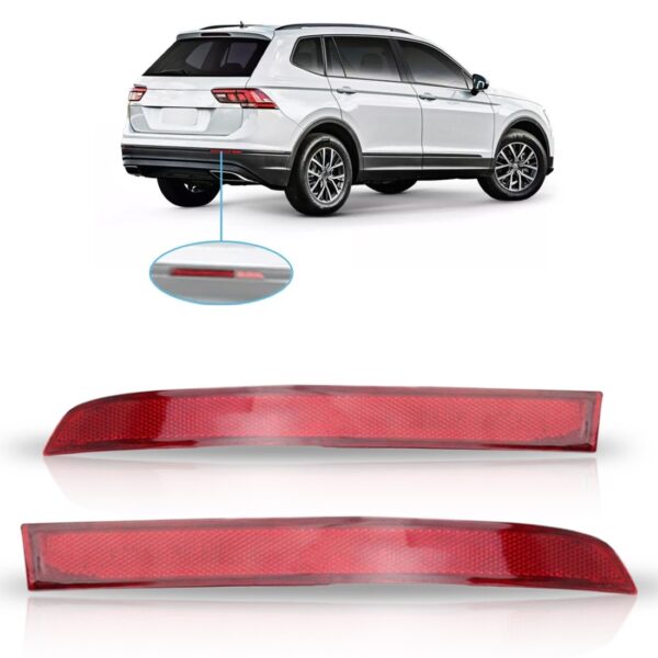 Sinaleira Refletor Parachoque Tiguan 2018 2019 Maior. Lado Esquerdo