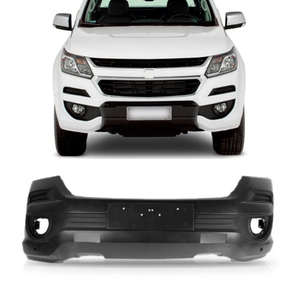 Envolvente Dianteiro S10 2017 2018 2019 Sem Furo 1a Linha Preto