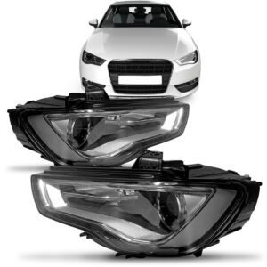 Farol Audi A3 2013 A 2016 Elétrico Com Motor Led Lado Direito