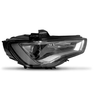 Farol Audi A3 2013 A 2016 Elétrico Com Motor Led Lado Esquerdo