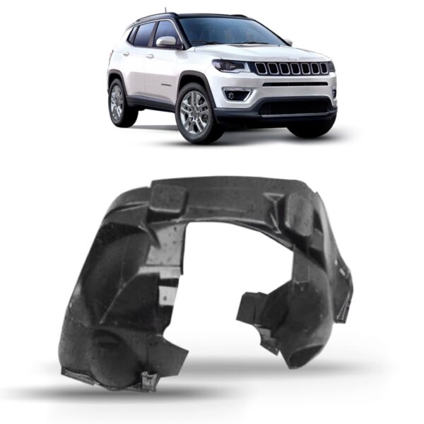Protetor Caixa De Roda Dianteiro Jeep Compass 2017 2018 Lado Direito