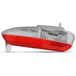 Lanterna Refletor Parachoque Traseiro Punto 12 A 16 Bicolor Lado Direito