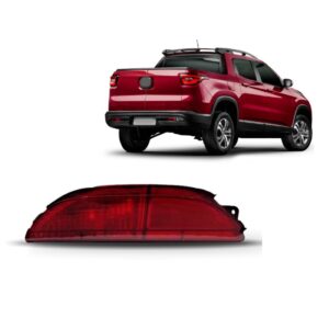 Lanterna Parachoque Punto 07 A 2012 Toro 16 A 2022 Vermelha Lado Esquerdo