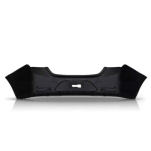 Parachoque Traseiro Prisma 2017 A 2018 Com A Cor Preta Liso