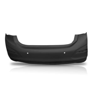 Parachoque Traseiro Cruze 17/19 Sedan C/furo Sens 1a Linha Preto