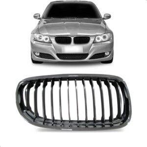 Tela Frontal Bmw 320 2009 A 2012 Cromada C/ Friso Cromado Ld