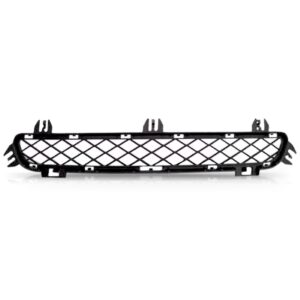 Tela Frontal Parachoque Superior Bmw X3 10 11 12 13 14 Preto Plástico