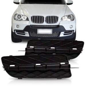 Grade Milha Dianteiro Bmw X5 2007 2008 2009 2010 Sem Friso Lado Direito
