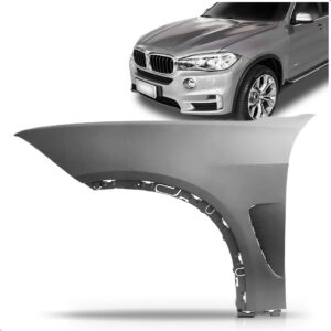 Paralama Dianteiro Bmw X5 2014 A 2018 Primer Plástico Lado Esquerdo
