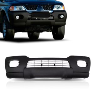 Parachoque Dianteiro Pajero Sport 2000 2001 A 2004 2 Novo Preto