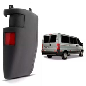 Ponteira Traseira Para Fiat Ducato 1995 A 2017 Com Refletor Lado Direito