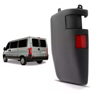 Ponteira Traseira Para Fiat Ducato 1995 A 2017 Com Refletor Lado Esquerdo