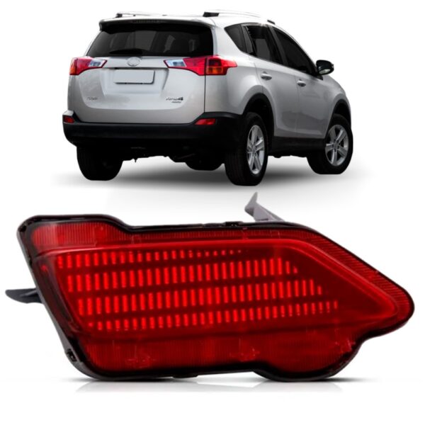 Refletor Lanterna Traseira Rav4 2013 A 2015 Lado Esquerdo
