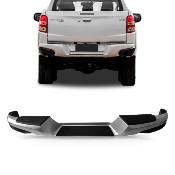 Parachoque Traseiro L200 2025 A 2020 S/furo 1a Linha