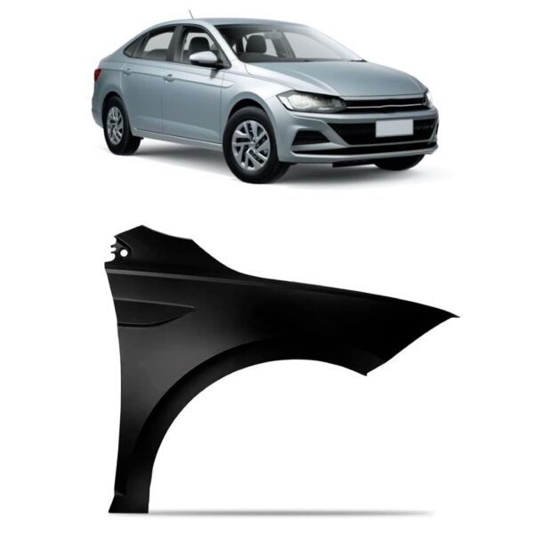 Paralama Dianteiro Polo/virtus 2018 2019 2020 Lado Direito