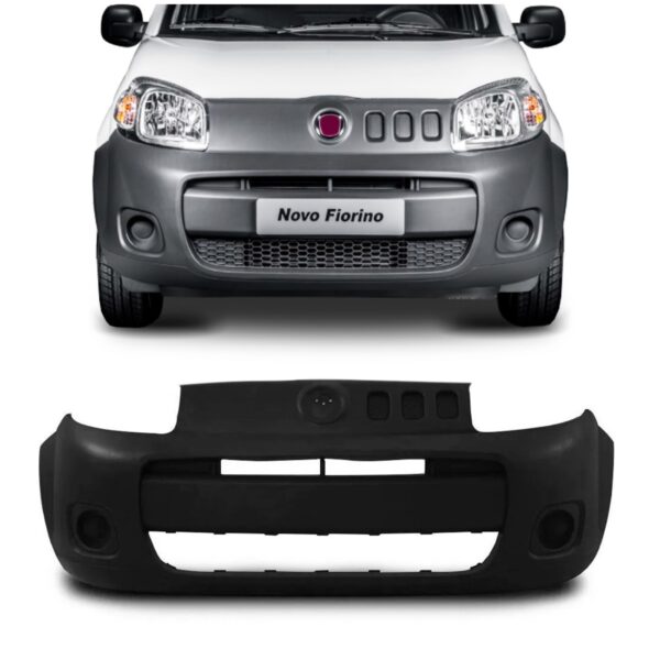 Parachoque Dianteiro Fiorino 2014 2015 2016 2017 2018 Preto