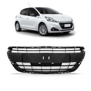 Grade Radiador Peugeot 208 2017 18 2019 2020 Superior Preto Preto