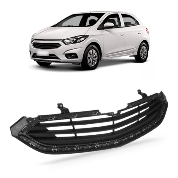 Grade Parachoque Dianteiro Onix 2017 2018 2018 1a Linha Preto