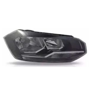 Farol Polo/virtus 18 19 Friso Cromado Com Meia Luz 1ª Linha - Direito/passageiro