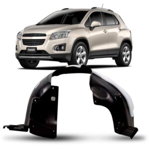 Protetor Caixa De Roda Dianteiro Tracker 2015 2016 Parabarro Lado Direito
