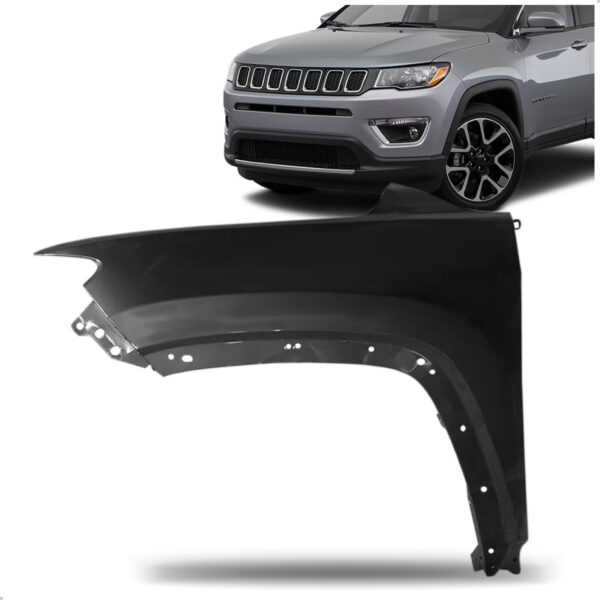 Paralama Para Jeep Compass 2017 2018 2019 2020 2021 Lado Esquerdo