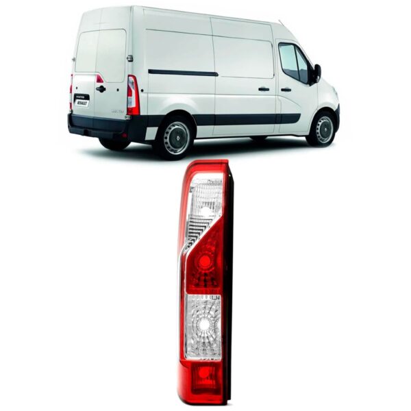 Lanterna Traseira Master 2013 2014 2015 2016 Furgão Lado Esquerdo