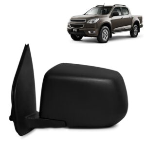Retrovisor S10 2012 13 A 2016 Texturizado Eletrico Sem Pisca Lado Esquerdo