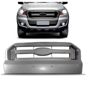 Grade Central Ranger 2017 2018 2019 Com Moldura 1a Linha Preto