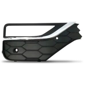 Moldura Milha Amarok 2017 A 2019 Com Furo Friso Cromado Lado Direito