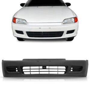 Envolvente Dianteiro Honda Civic Hatch 1992 A 1995 Preto - Preto