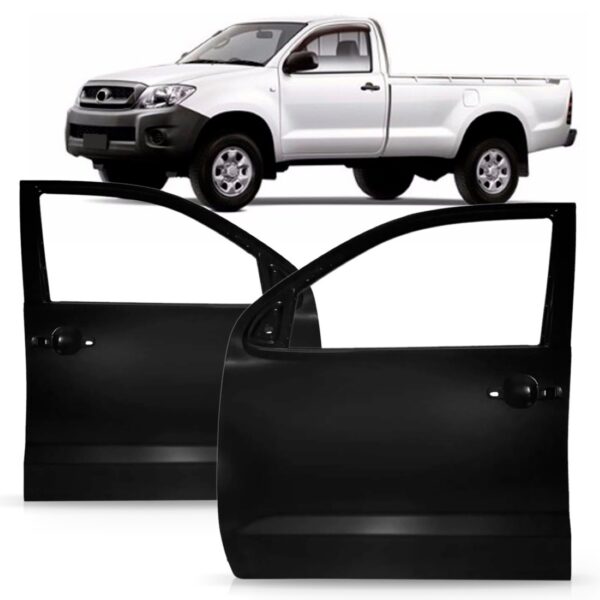 Porta Dianteira Toyota Hilux Srv 2005 Á 2010 Cabine Simples Lado Esquerdo