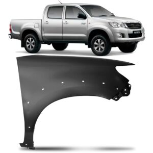 Paralama Diant. Hilux Srv / Sw4 2012 A 2015 C/ Furo Moldura Lado Direito
