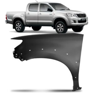 Paralama Diant. Hilux Srv / Sw4 2012 A 2015 C/ Furo Moldura Lado Esquerdo