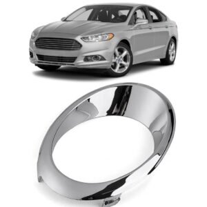 Moldura Farol Milha Auxiliar Fusion 2013 14 15 2016 Cromado Lado Esquerdo