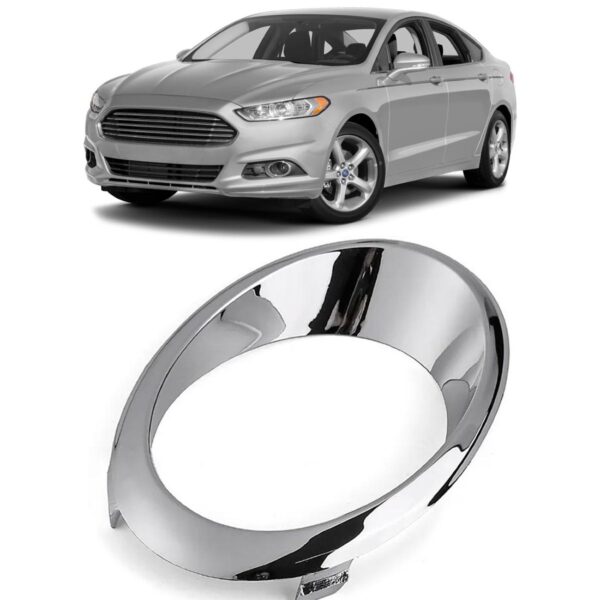 Moldura Farol Milha Auxiliar Fusion 2013 14 15 2016 Cromado Lado Esquerdo