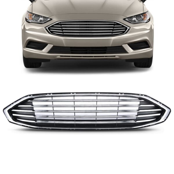 Grade Radiador Fusion 2017 2018 2019 Filetada Friso 1a Linha