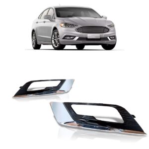 Moldura Milha  Fusion 2017 A 2019 C/furo Friso Cromado Lado Esquerdo