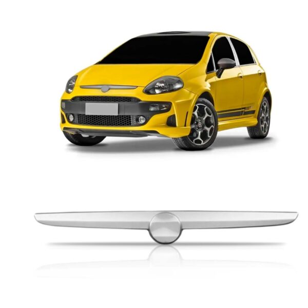 Grade Radiador Punto 2013 A 2014 Sem Emblema 1a Linha Prateado