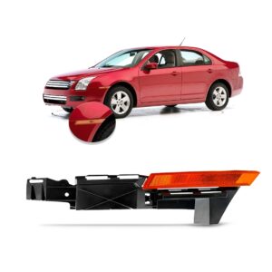 Sinaleira Parachoque Diant Fusion 07 A 09 C/suporte Ambar Lado Esquerdo