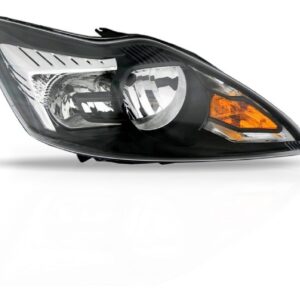 Farol Ford Focus 2009 2010 2011 2012 Mascara Negra 1ª Linha Direito/passageiro