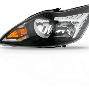 Farol Ford Focus 2009 2010 2011 2012 Mascara Negra 1ª Linha - Esquerdo/motorista